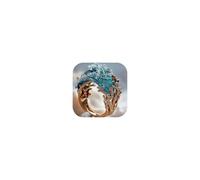 Statement Rings Chunky Gold Adjustable Fashion Jewelry Rings Summer Accessories Jewelry Birthday Gifts for Women, No Gemstone
