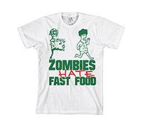 Statements Zombies Hate Fast Food! - White - Medium
