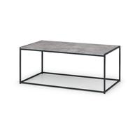 Julian Bowen Staten Coffee Table - Black & Grey