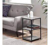 Staten Narrow Side Table Black