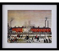 stateoftheart Collection of AUTHENTIC L S Lowry Prints - 16 x 13 inch Frame With White Mount And - LINCOLN - Image