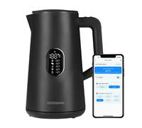 Statesman 1.5L Smart Digital Kettle, 1800W Fast Boil, Temperature Control with Display, 5 Preset Settings (40-100°C), 2-Hour Keep Warm, App & Alexa Control, 360° Cordless Base, Boil Dry Protection