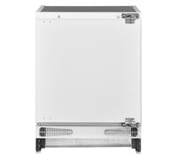 Statesman 114L Integrated Under Counter Fridge with Ice Box - D Rated, Quiet 37dB, Reversible Door, Adjustable Shelves, White
