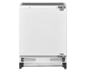 Statesman 114L Intergrated Under Counter Fridge with Ice Box Quiet 37dB, Reversible Door, Adjustable Shelves, White