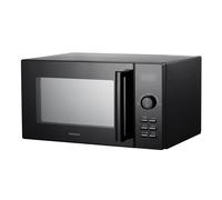 Statesman 23L 900W Digital Solo Microwave with Stainless Steel Interior, 11 Power Levels, 6 Auto-cooking Programmes, 95 Minute Timer (Black)