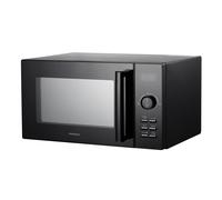 Statesman 23L 900W Digital Solo Microwave with Stainless Steel Interior, 11 Power Levels, 6 Auto-cooking Programmes, 95 Minute Timer (Black)