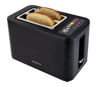 Statesman 900W Digital 2-Slice Toaster with LED Timer Display, Touch Control Panel, 6 Browning Settings, Extra-Wide 120mm Slots, SKT02918B,