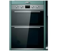 Statesman BDM373SS Built-In Double Oven, 3 Cooking Functions, LED Display, 35/70L, Stainless Steel
