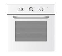 Built-In Fan Oven Statesman White One Size