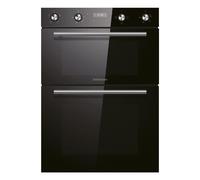 Statesman Built-In Electric Multifunctional Double Oven in Black Statesman Black