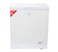 Statesman CHF150 Chest Freezer, 143 Litre, 60 cm Wide, 1x Freezer Basket, Adjustable Feet, Suitable for Outbuildings and Garages, temperatures Down to -15ºC, White [Energy Class F+]