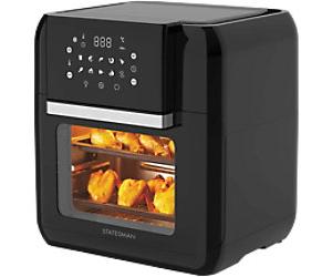 Statesman Digital Air Fryer SKAO11015BK 11 L Plastic Black