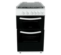 Statesman GTL50W - White 4 Zone Gas Cooker - Manual cleaning - A energy