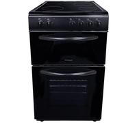 Statesman EDC50B 50 cm Electric Ceramic Cooker - Black, Black
