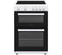 STATESMAN EDC60W2 60 cm Electric Ceramic Cooker - White, White