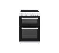 Statesman EDC60W2 White 4-Zone Electric Cooker - Freestanding 60 cm, A Energy Rating