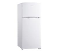 Statesman F1230APWE 80/20 Freestanding Fridge Freezer, 50cm Wide, 3 Fridge Shelves, 1 Salad Drawer, 1 Freezer Shelf, Reversible Doors, White