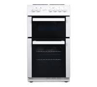Statesman 50Cm Twin Cavity Electric Cooker, White