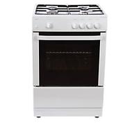 Statesman Maxi60Gsf - White 4 Zone Gas Cooker - Manual Cleaning - A Energy