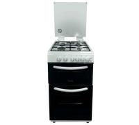 Statesman GTL50W - White 4 Zone Gas Cooker - Manual cleaning - A energy