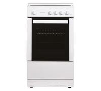 Statesman 50Cm Gas Cooker With Lid White, White