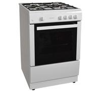 Statesman MAXI60GSF - White 4 Zone Gas Cooker - Manual cleaning - A energy