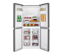 Statesman MD018362NI Multi Door Fridge Freezer, Total No Frost, 237 Litre Fridge, 125 Litre Freezer, 79.5 cm Wide, Silver