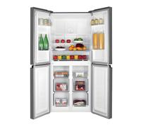 Statesman MD018362NI - Silver Side By Side Frost Free Fridge Freezer - E energy