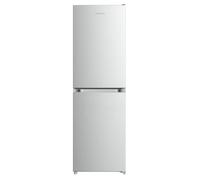 Statesman Refrigerator Fridge Freezer 50/50 Low Frost 154L Fridge 100L Freezer 54 cm Wide Silver 254L Capacity