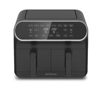 Statesman SKAF08017BK Digital Dual Zone Air Fryer, 8 Litre, Black