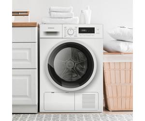 Statesman TCM08W Freestanding Condenser Tumble Dryer 8kg Load Capacity Anti