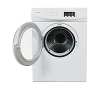 Statesman TVM07W Vented Freestanding Tumble Dryer, 7kg Load Capacity, Anti Crease Function, Child Lock, Safety Thermostat Heater, 4 Drying Programs, White