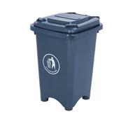 Static Bin; 50L; 30% Recycled Polyethylene; Dark Grey