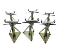 Static Caravan Axle Stands Very Large X6 (Extra Wide Mobile Home Support 18" - 24")