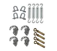 Static Caravan Chain Down Kit with Ground Anchor Bolts (Mobile Home Siting Tether)