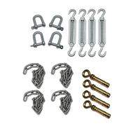Static Caravan Chain Down Kit with Ground Anchor Bolts (Mobile Home Siting Tether)