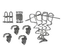 Static Caravan Chain Down Kit with Screw Picket Anchors (Soft Base Tether)