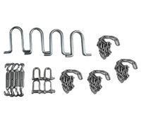 Static Caravan Chain Down Kit with U Bolt Anchors (Tether Concrete Hard Ground Siting)