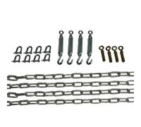 Static Caravan Complete Chain Down Anchor Kit For Concrete Base