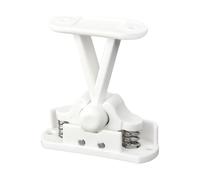 Static Caravan Door Retainer Catch Heavy Duty Van White Extended with Stainless Steel Springs Vi/va T Type Holder Clip for Motorhome RV Camper Boat Locker Keep Stop