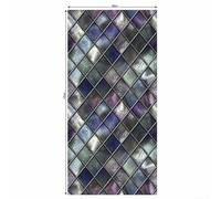 Static Cling Frosted Mosaic For Film Non For Privacy Glass Sticker UV Blocking Decorative Stained Glass Decal Cover for Bathroom Home(120 * 58cm)