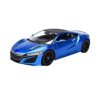 Static Die Cast Vehicles Model Car Decoration 1:24 For Acura Nsx(Blue)