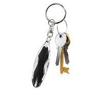 Static Electric Car Trigger, Anti-Static Car Keyring, Practical Conductive Discharge ESD Keyring, High Voltage Antistatic Key Chain with Light