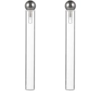 Static Electricity Experiment Ball 2Pcs Electricity Test Balls Plastic Electroscope Balls Physics Experiment Tools Electroscope Ball Physics and Electricity Teaching Aids Professional
