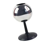 Static Electricity Teaching Model with Open Metal Shell, Red Exterior Threads and Round Base, Electrostatics Demonstrator for Physics Class Use Static Electricity Demonstrator Conductor Model School