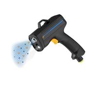 Static Eliminator-Anti Static Gun,Ionizing Air Gun-Industrial Pulse Dust Removal-Laser Guided Targeting-Built-in Solenoid Valve-Tungsten Ion Needle-Vinyl Record Tool(B)