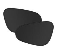 Static Film Side Blinds Black Tape Steel Ring Construction, High Sunscreen Protector Arc Square Universal Fit All Seasons Cooler Driving Experience Kids Pet Comfort With Having Reduce Heat Conduction