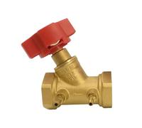 Static Flow Control Valve Brass Thread Balancing Valve Manual Two-Way Digital Locking Balancing Valve DN20 25 32(DN20 Approximately)