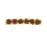Static Grass for tufts for Model Scenery 9cm Long Static Grass(2 Red)