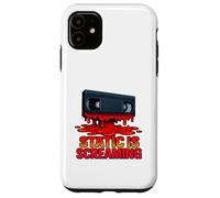 Static Is Screaming Horror VHS Case for iPhone 11